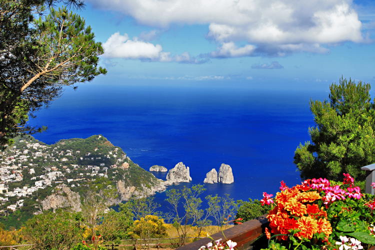 Capri Faraglioni Felsen