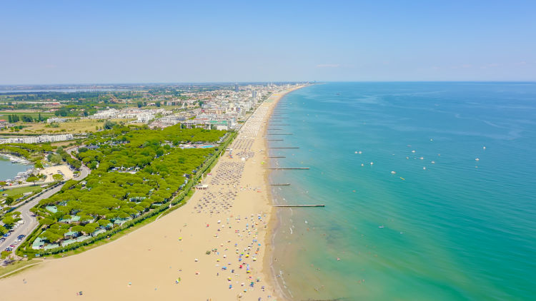 Strand in Jesolo