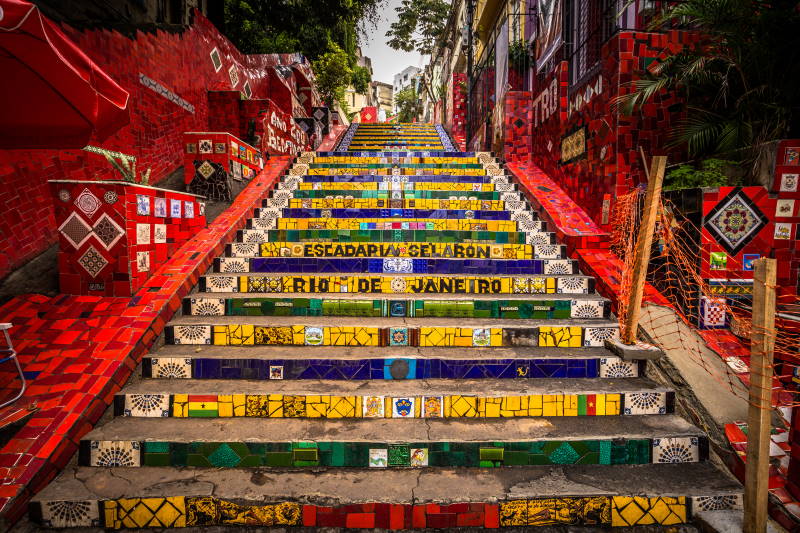 Treppen Rio de Janeiro