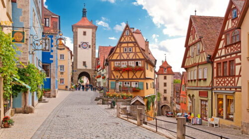 Rothenburg ob der Tauber, Bayern