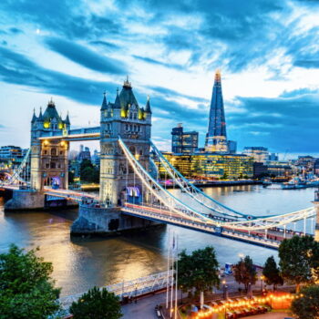 Tower Bridge in London England