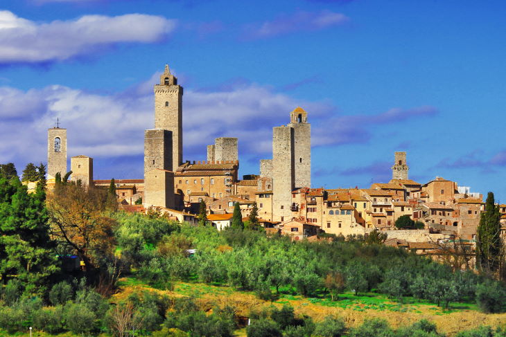 San Gimignano, Toskana