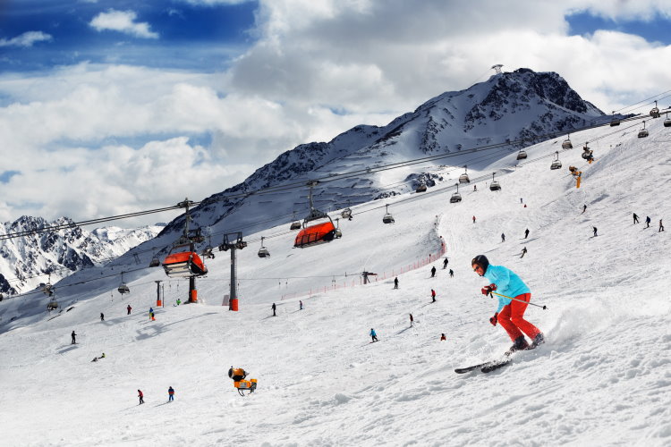 Sölden, Winterurlaub