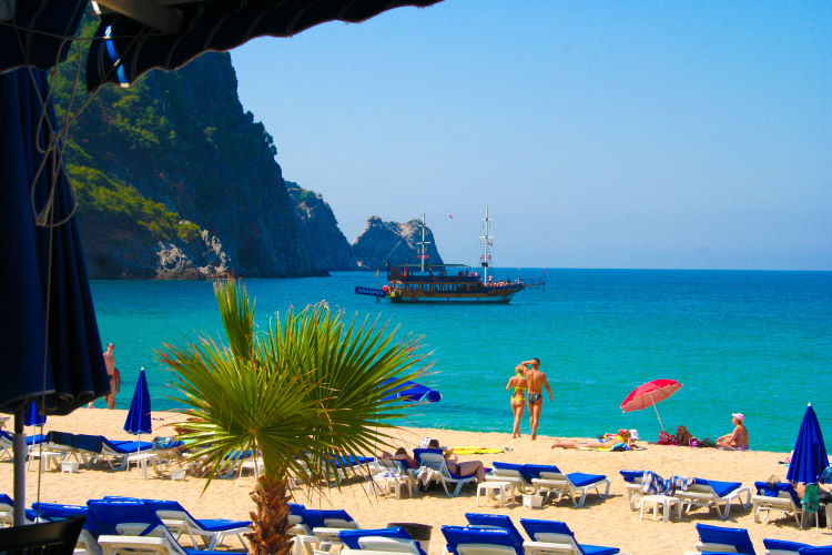 Strand bei Alanya