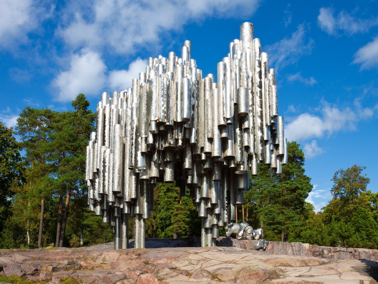 Sibelius Denkmal Helsinki