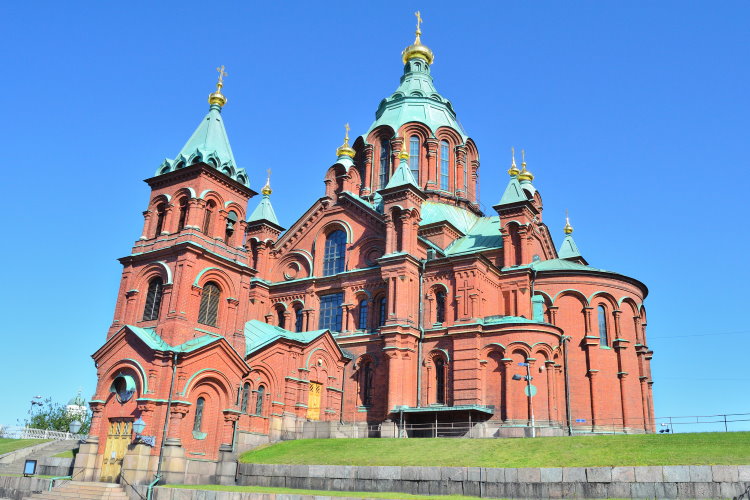 Helsinki. Uspenski Kathedrale