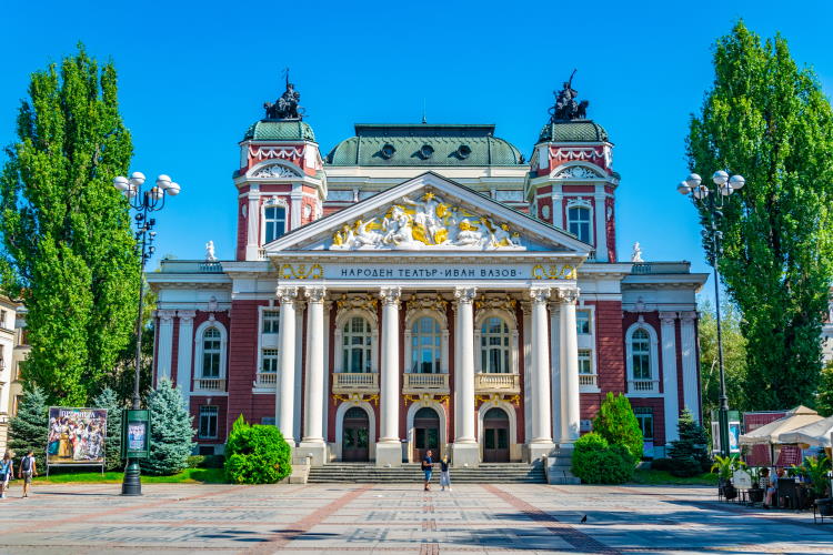 Ivan Vazov theatre in Sofia, Bulgaria