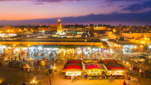 Jamaa el Fna, Marrakesch