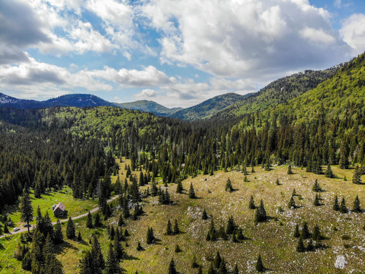 Landschaft Velebit Naturpark