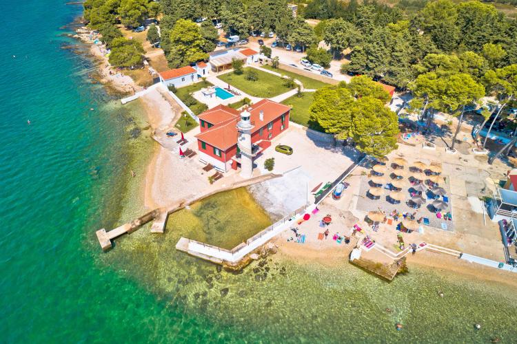 Strand Zadar, Kroatien