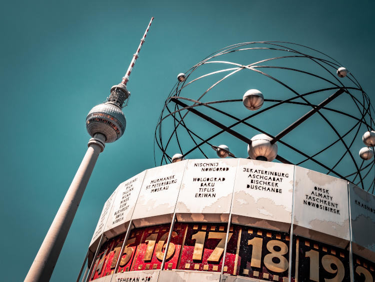 Weltuhr Alexanderplatz Berlin