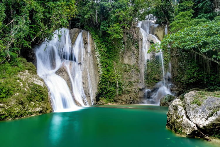 Pahangog Falls/Dimiao Twin Falls, Dimiao, Bohol