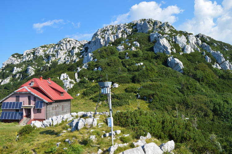 Nationalpark Risnjak Berghütte