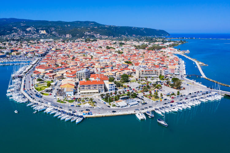 Lefkada Stadt