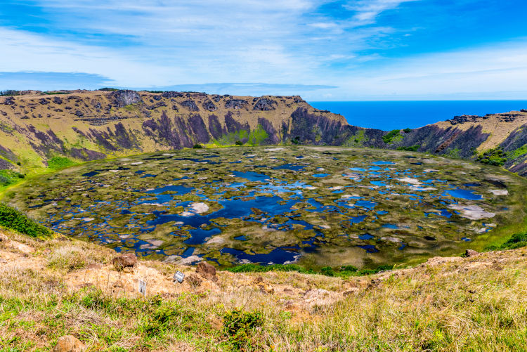 Rano Kau Vulkan, Osterinsel