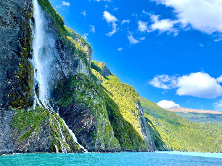 Torres del Paine, Wasserfall