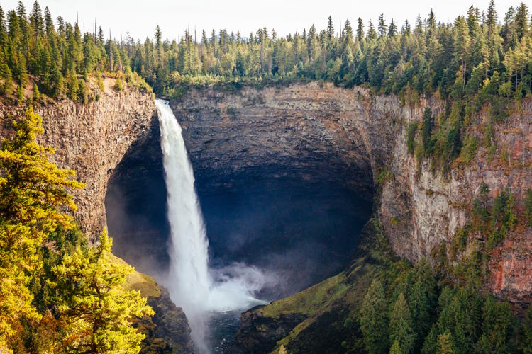 British Columbia Wasserfall