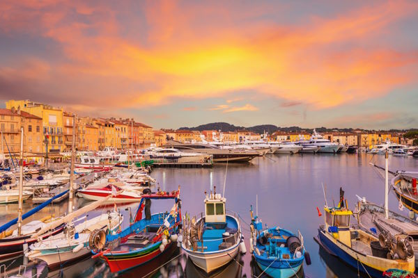 Hafen Saint Tropez