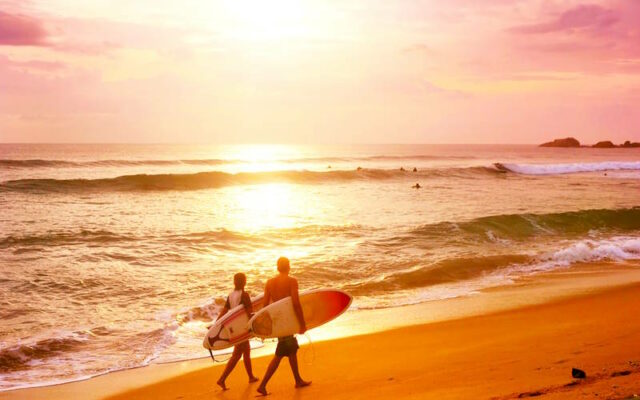 Sri Lanka Surfer