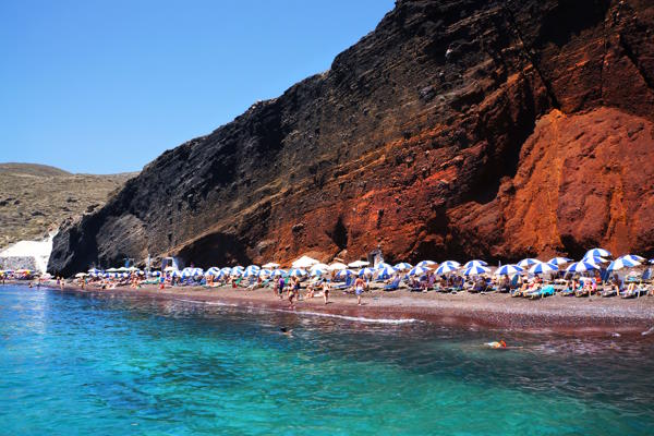 Rote Strand, Santorin