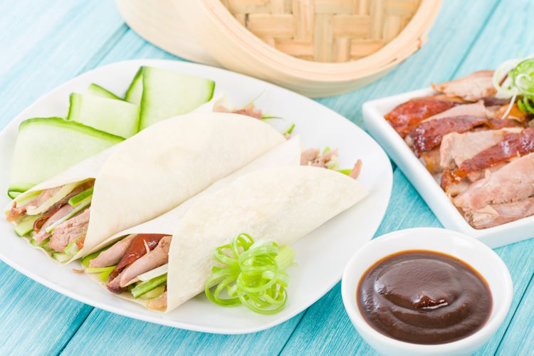 Peking Duck Wraps