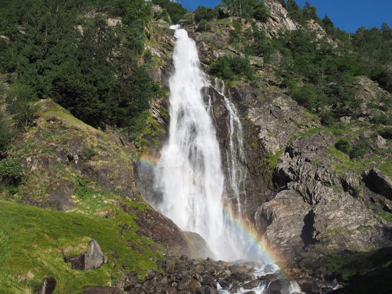 Parcines Wasserfall Vinschgau
