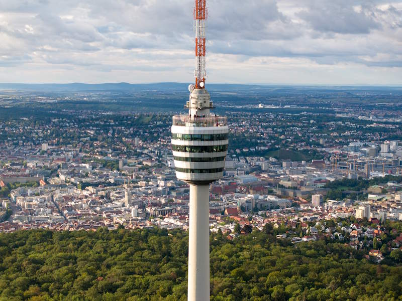 Blick auf Stuttgart