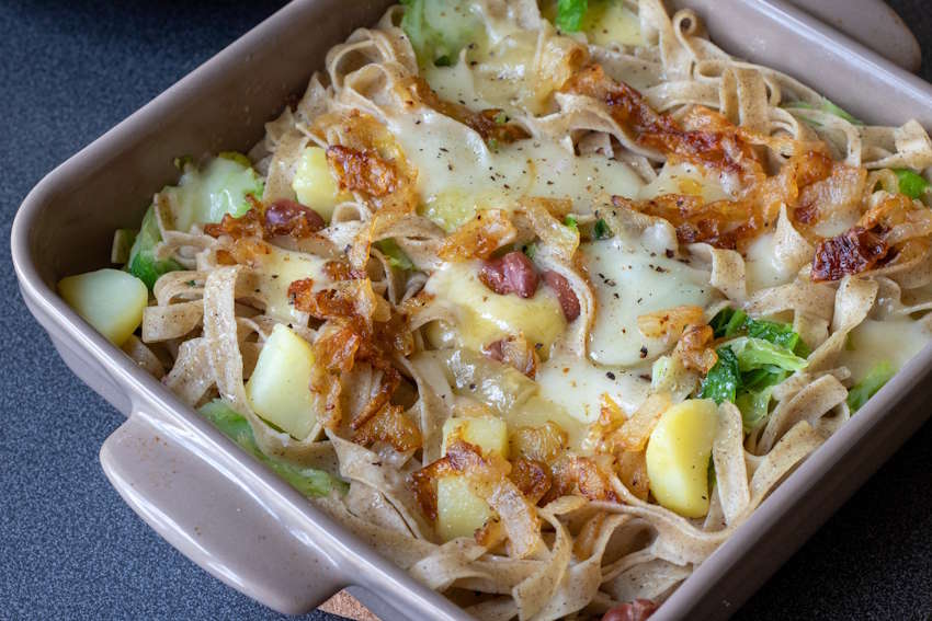 Pizzoccheri Kulinarik Graubünden