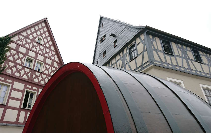 Bierfass in Kulmbach