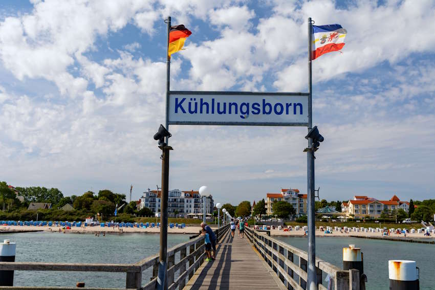 Pier und Steg in Kühlungsborn