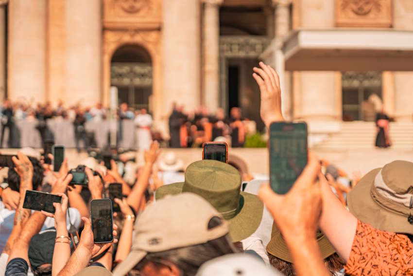 Touristenmassen in Italien